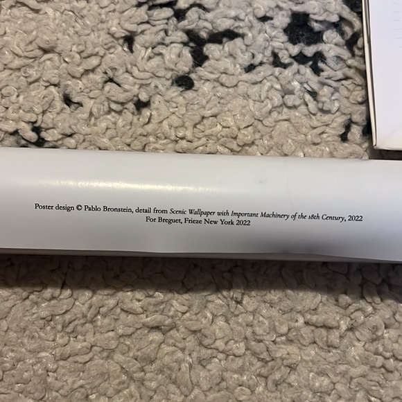 Breguet Depuis 1775 Frieze NYC 2022 Poster - NEW - Picture 3 of 3